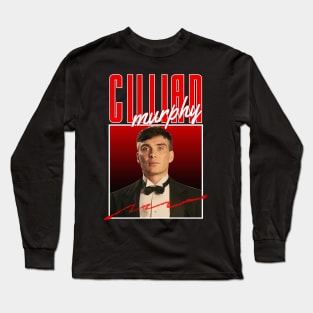 Cillian murphy///original retro Long Sleeve T-Shirt